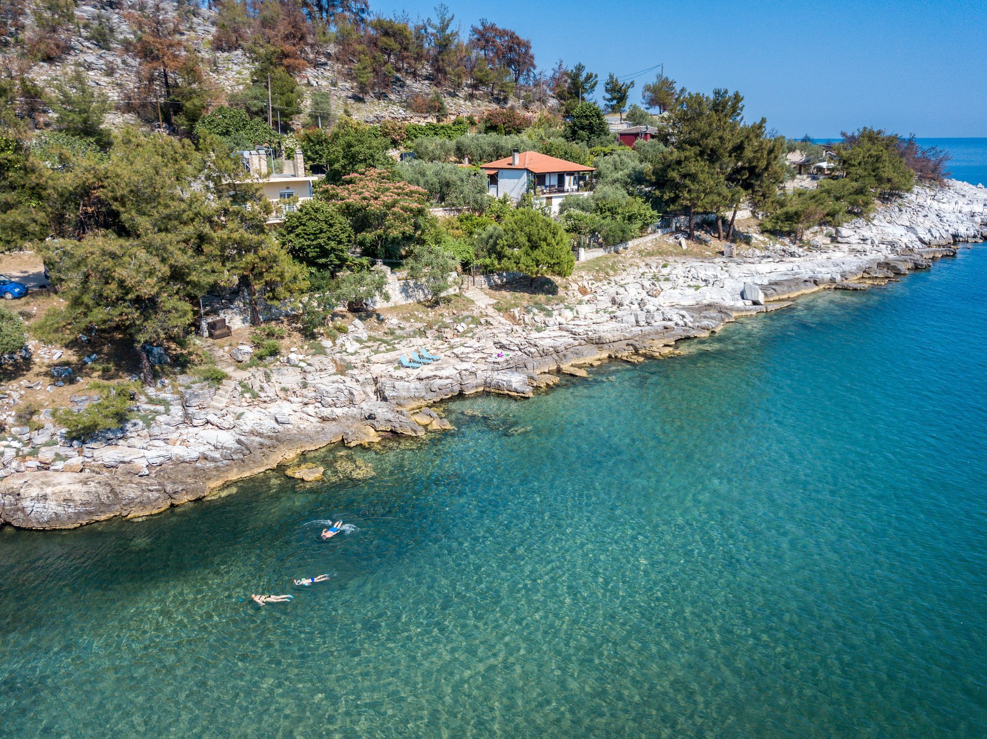 Ferienwohnung Petra Mare Thimonia Exterior foto