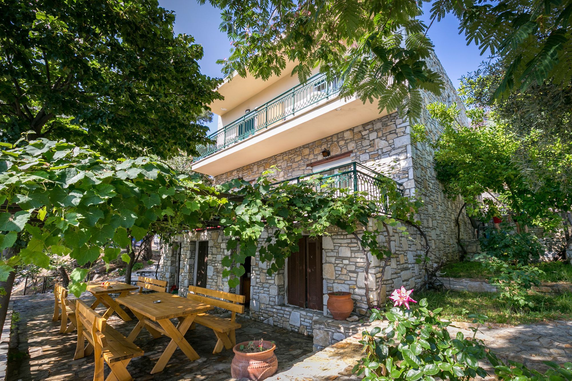 Ferienwohnung Petra Mare Thimonia Exterior foto