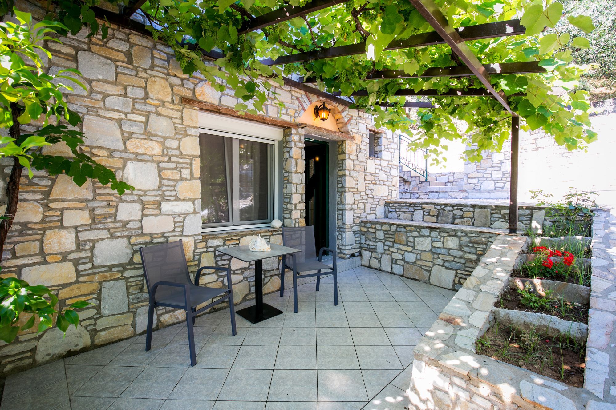 Ferienwohnung Petra Mare Thimonia Exterior foto