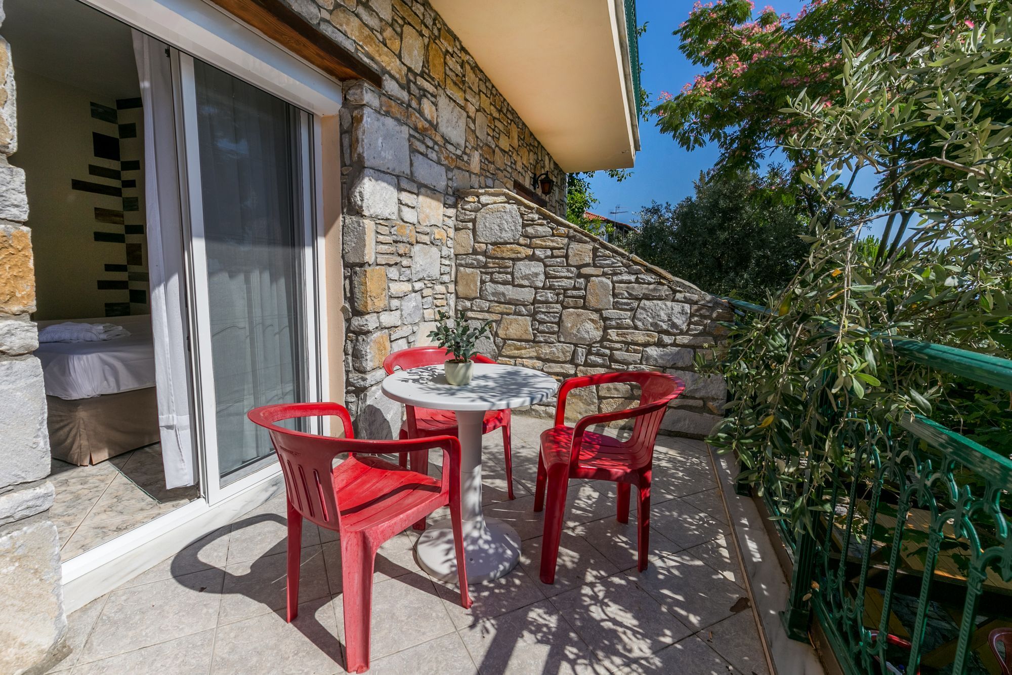 Ferienwohnung Petra Mare Thimonia Exterior foto